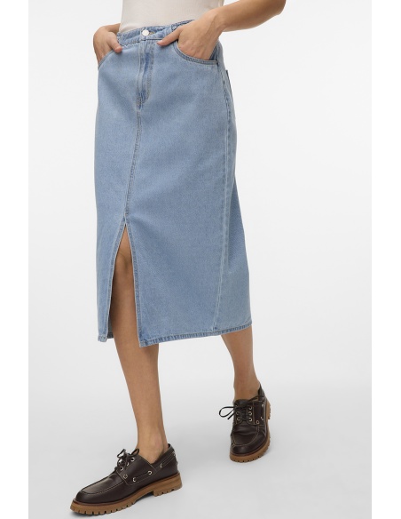 VERO MODA LIGHT BLUE JUPES