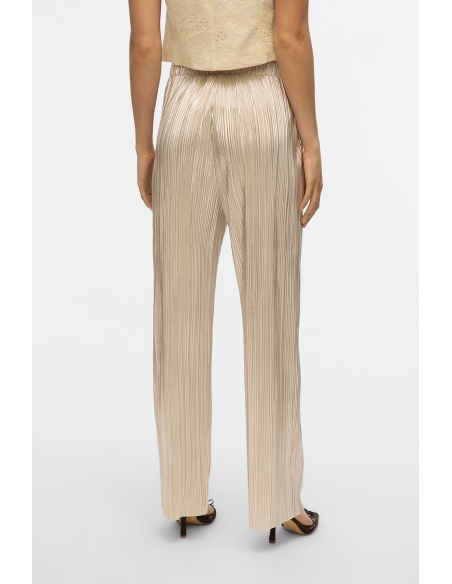 VERO MODA SILVER COLOUR PANTALONS