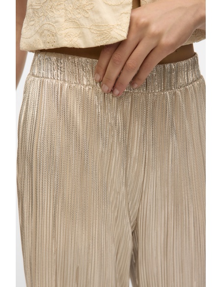 VERO MODA SILVER COLOUR PANTALONS
