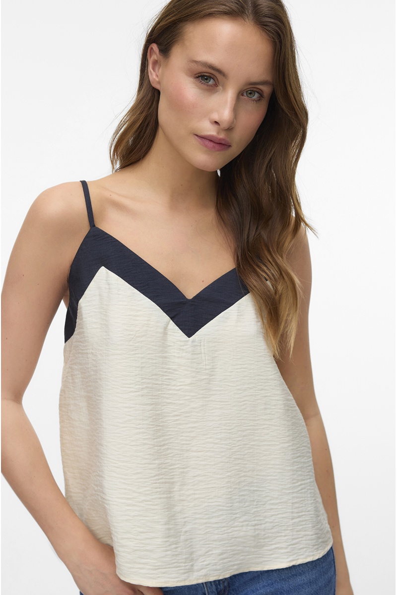 Débardeur Ecru VMDENISE 2