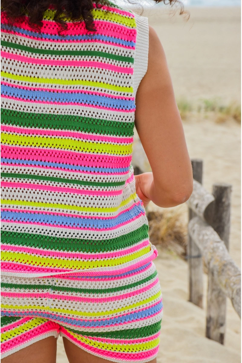 Short Rayé Multi CARLOTA 2