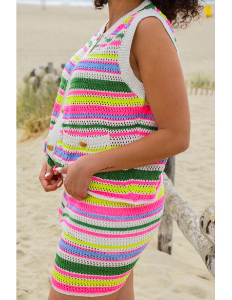 Short Rayé Multi CARLOTA