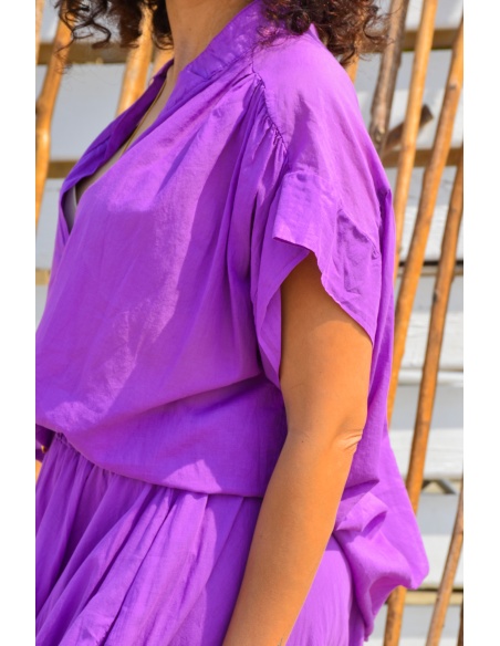 johanna toutoun  LILAS BLOUSE
