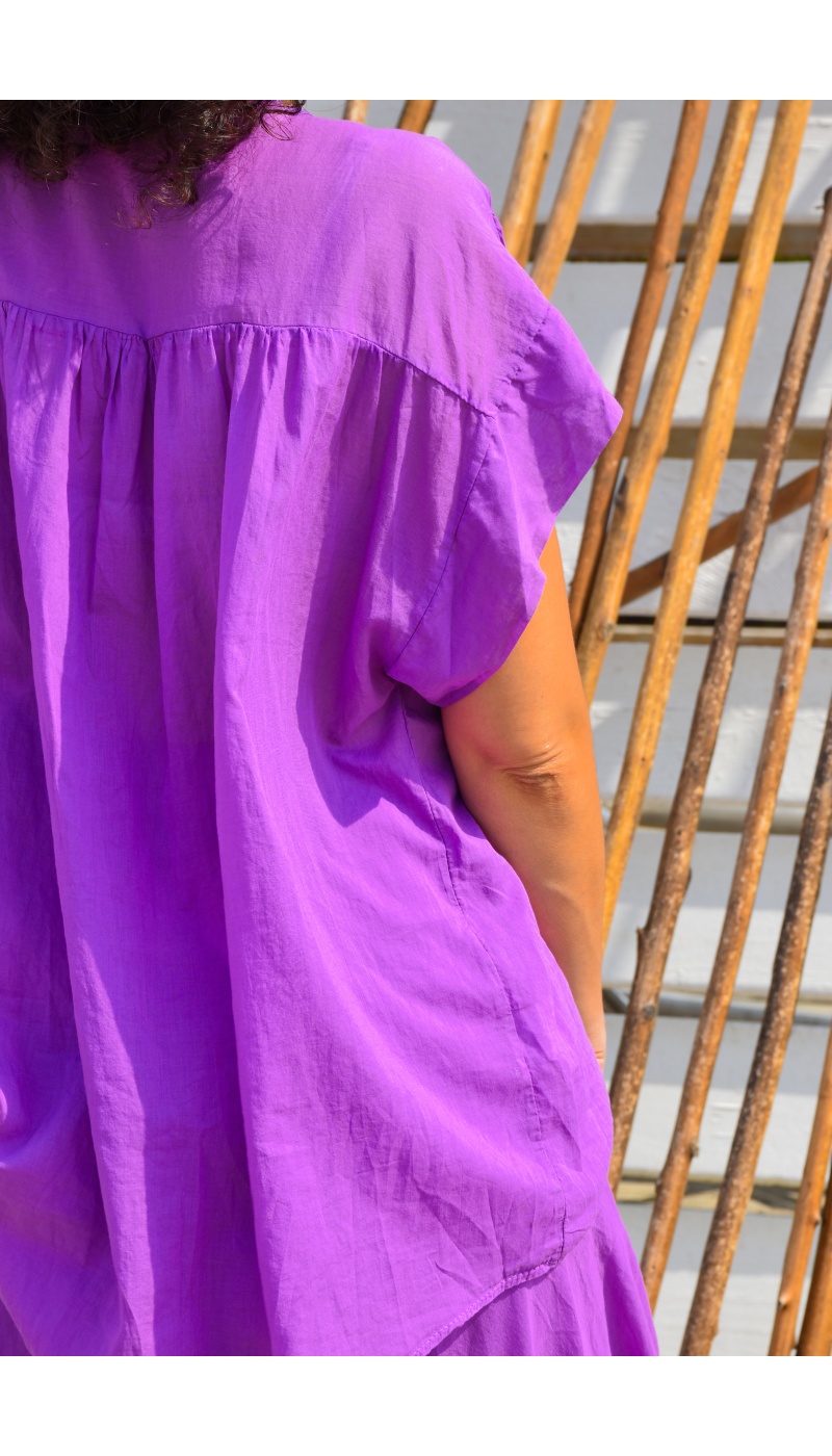 johanna toutoun  LILAS BLOUSE
