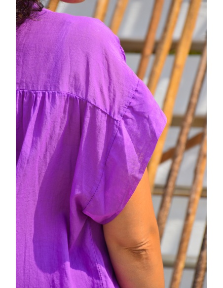 johanna toutoun  LILAS BLOUSE
