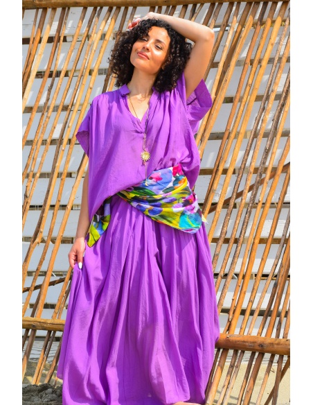 johanna toutoun  LILAS BLOUSE