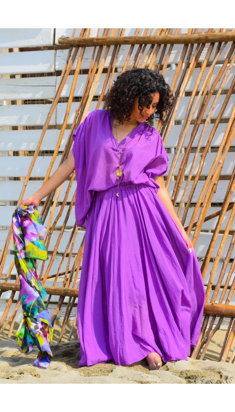 johanna toutoun  LILAS JUPES FEMME