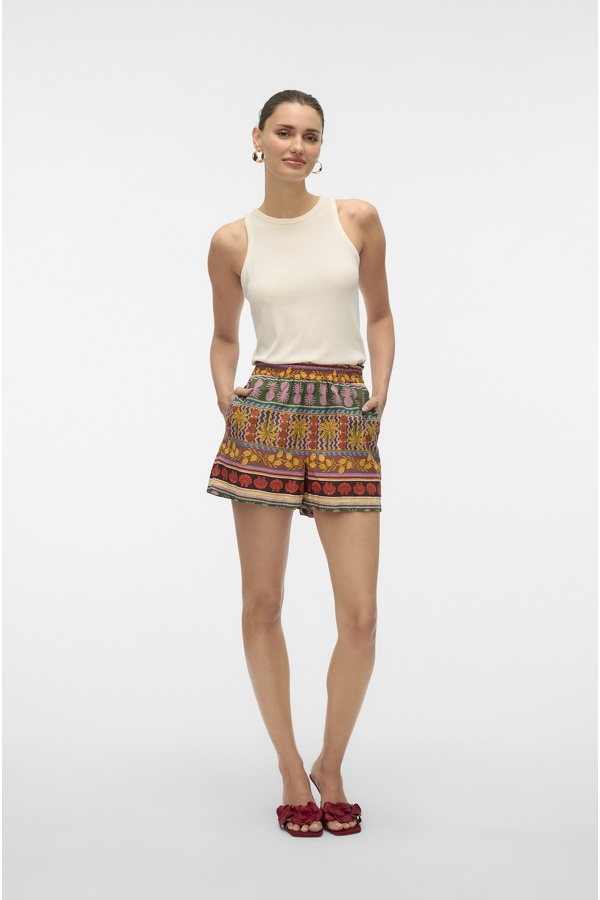 Short Tropical Brique VMTRUELY Vero Moda - 1 | BAS