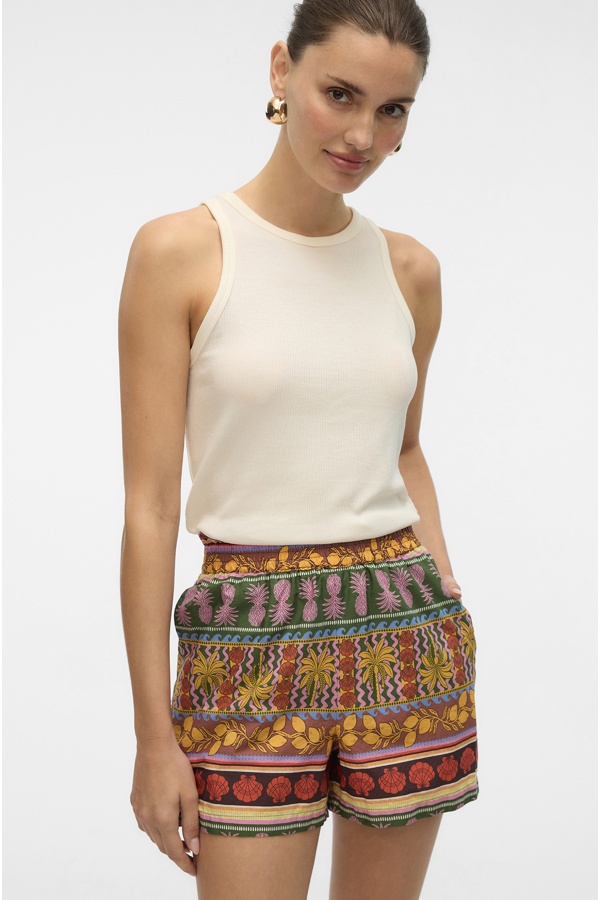 Short Tropical Brique VMTRUELY Vero Moda - 1 | BAS 2