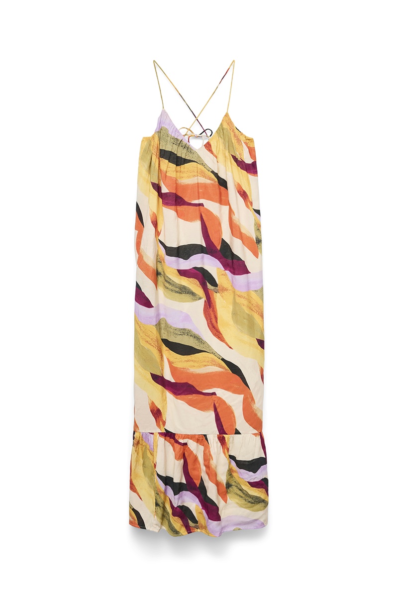 VERO MODA CLOUD DANCER ROBES LONGUES