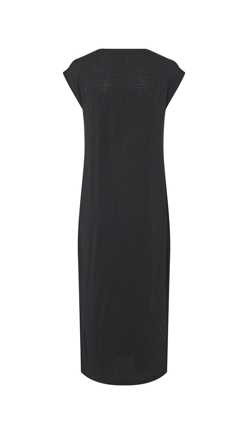 PIECES LUREX BLACK ROBES LONGUES