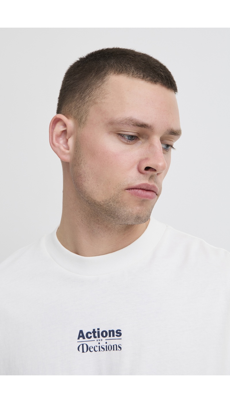blend dk company vejle as ACTION BLANC T-SHIRTS MC HOMME
