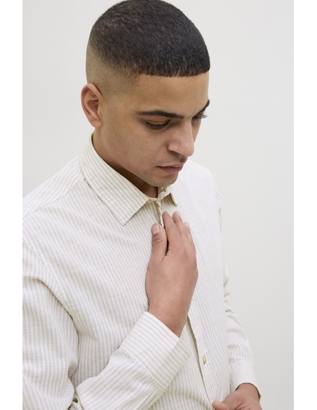 JACKandJONES OXFORD TAN CHEMISES ML