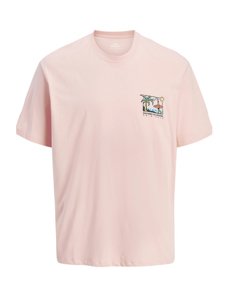 JACKandJONES TICKIE D PINK T-SHIRTS MC