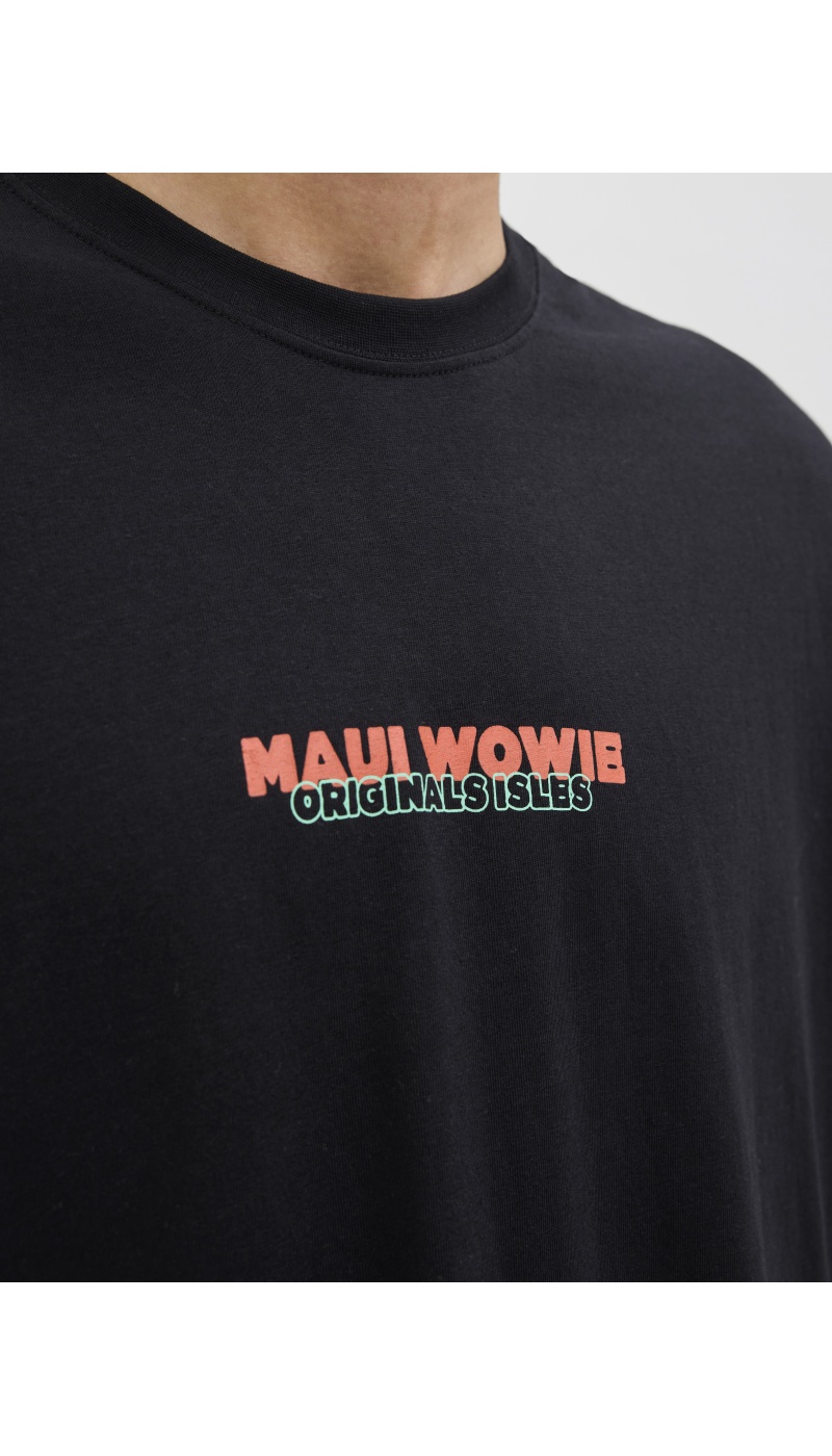 JACKandJONES  BLACK T-SHIRTS MC