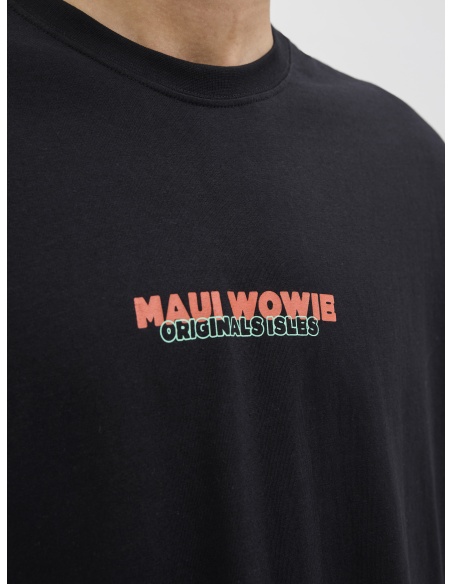 JACKandJONES  BLACK T-SHIRTS MC