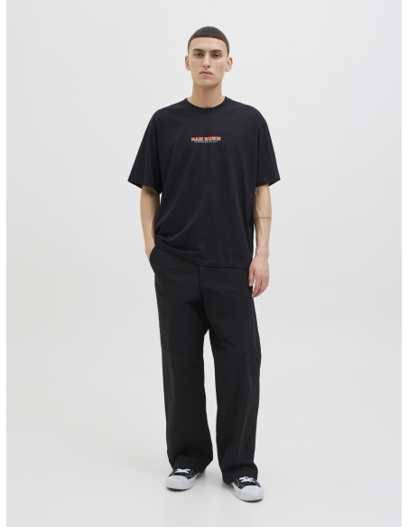 JACKandJONES  BLACK T-SHIRTS MC