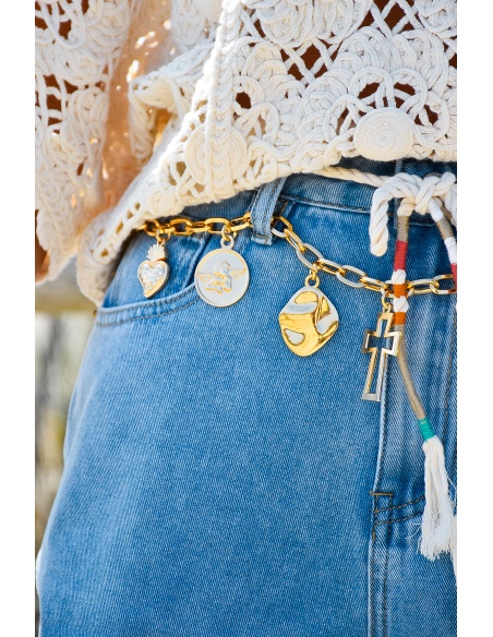 only one barcelona CROIX CHAINE CEINTURES FEMME