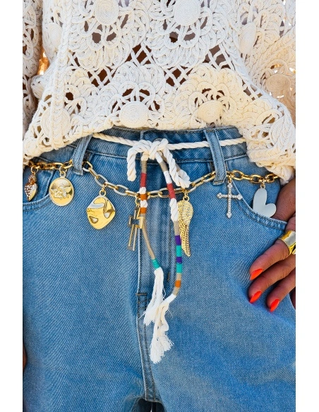 only one barcelona CROIX CHAINE CEINTURES FEMME