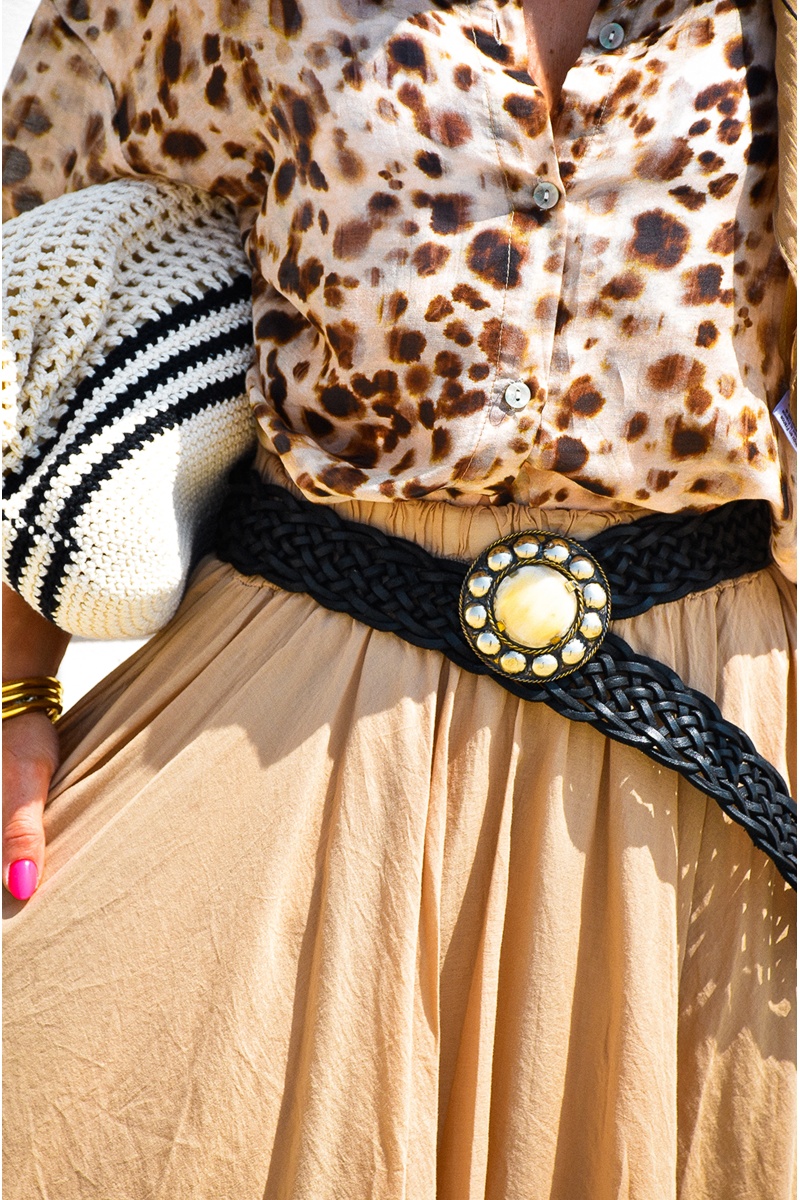 Ceinture Pierre Noire ESTHER 2