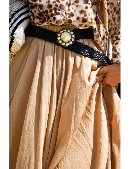 Ceinture Pierre Noire ESTHER