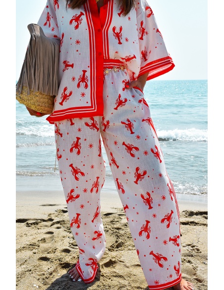 l'essentiel HOMARD OR/ECR PANTALON FEMME