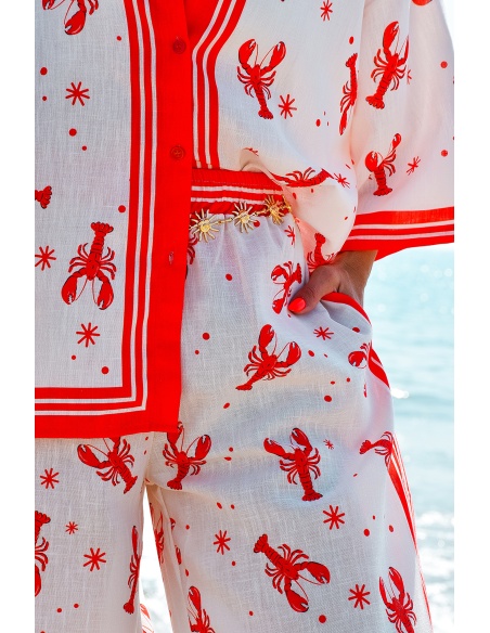 l'essentiel HOMARD OR/ECR PANTALON FEMME