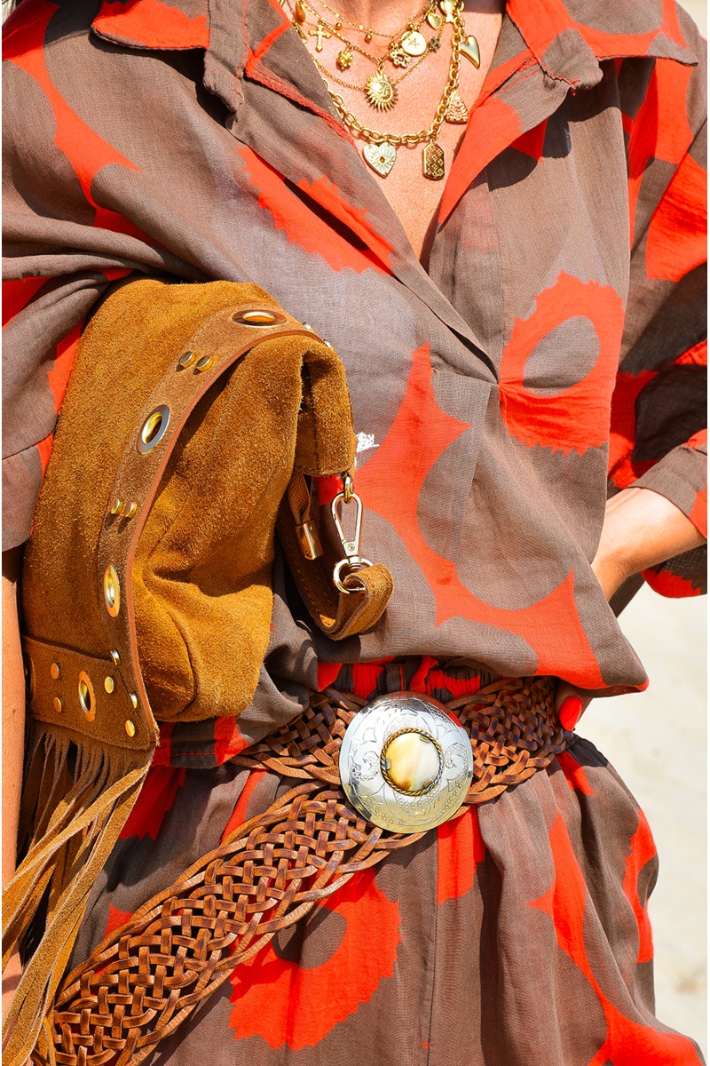 Ceinture Cuir Tressée ANGIE 2