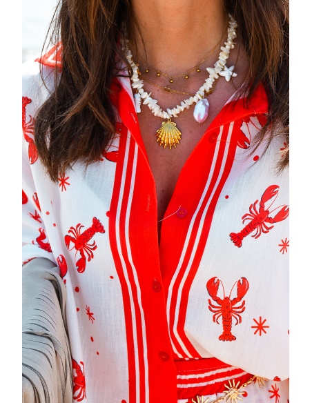 Collier Perles Pampilles ADELE