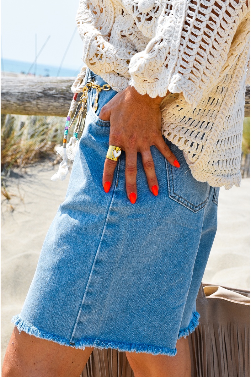 w.studio  JEANS SHORTS FEMME 2
