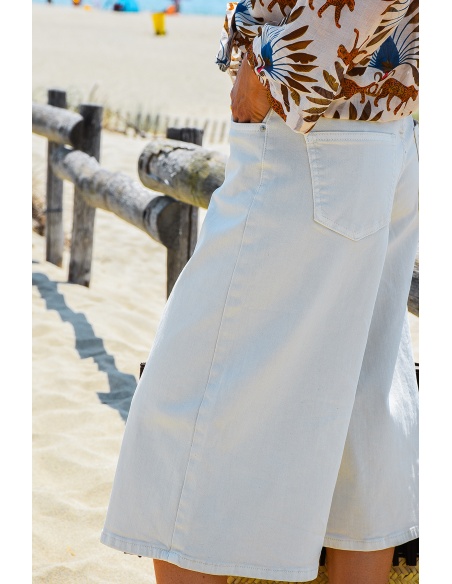 fashion city BERMUD ECRU SHORTS FEMME