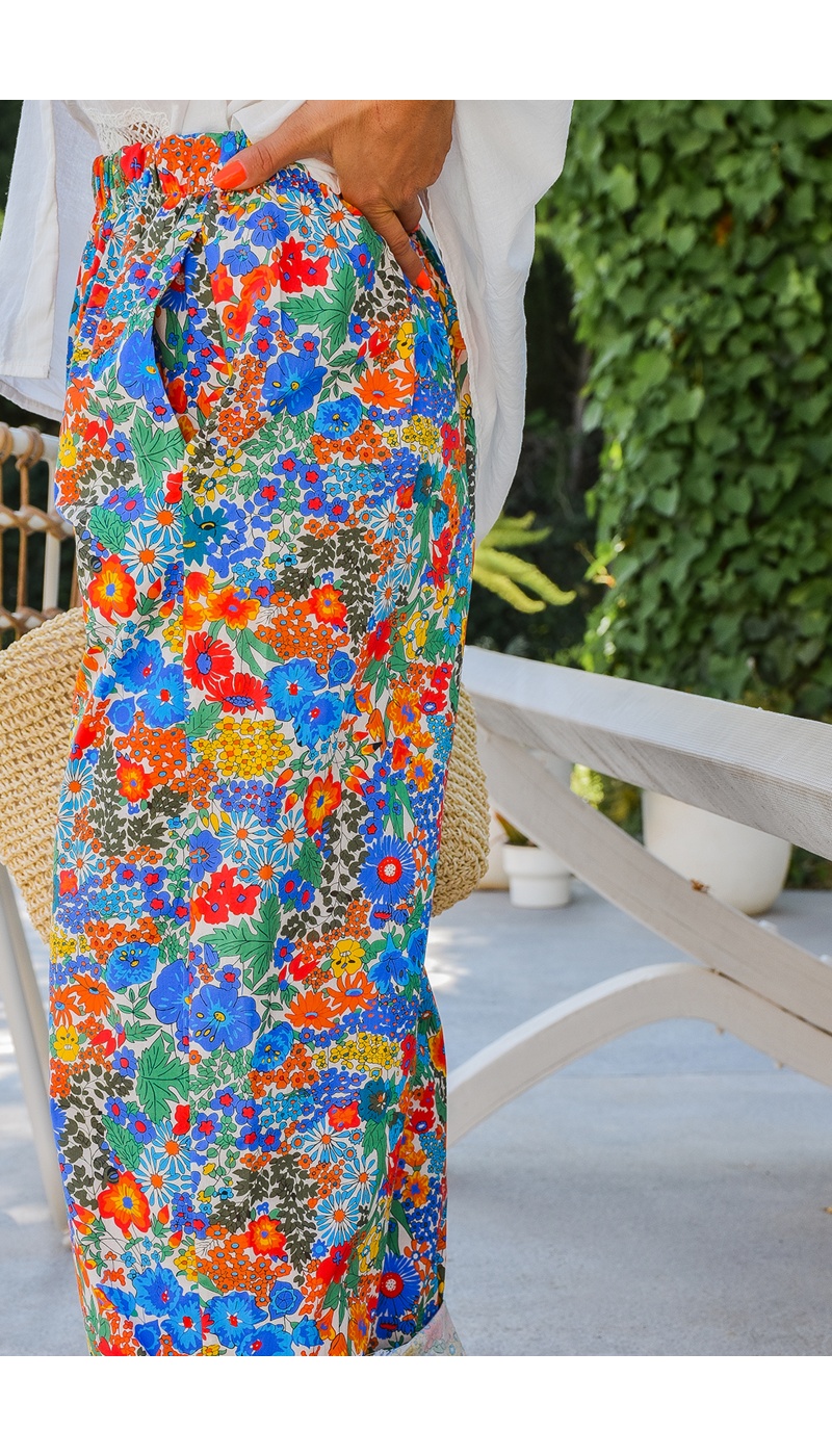 johanna toutoun FLEUS OR/BLE PANTALON FEMME