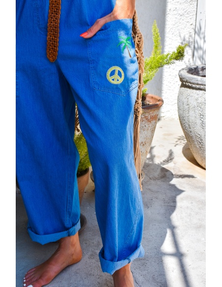 johanna toutoun PEACE JEANS PANTALON FEMME
