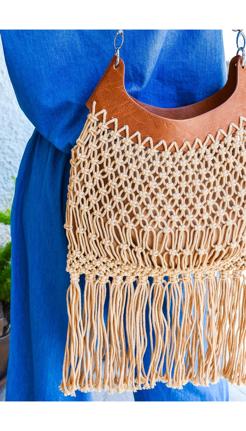 Sac Crochet Beige ROMY