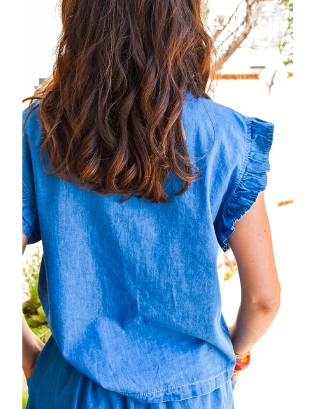 johanna toutoun PEACE JEANS CHEMISIER