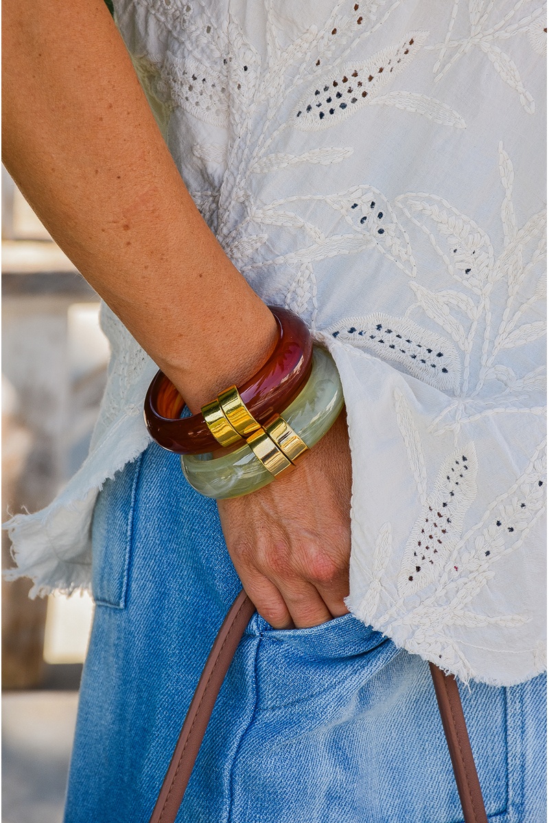 only one barcelona  MARRON BRACELETS