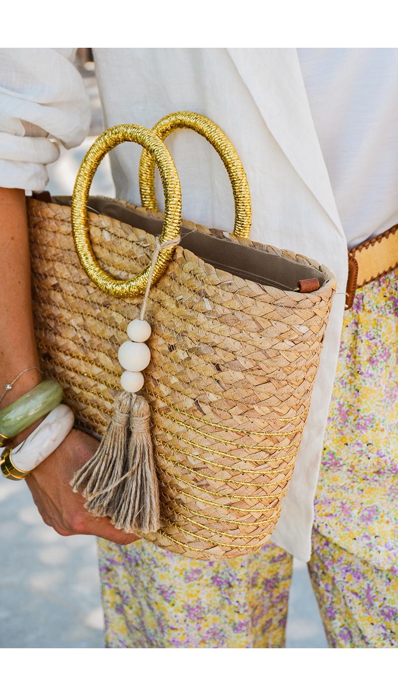 trendy bag DORE NATURE SAC PAILLE