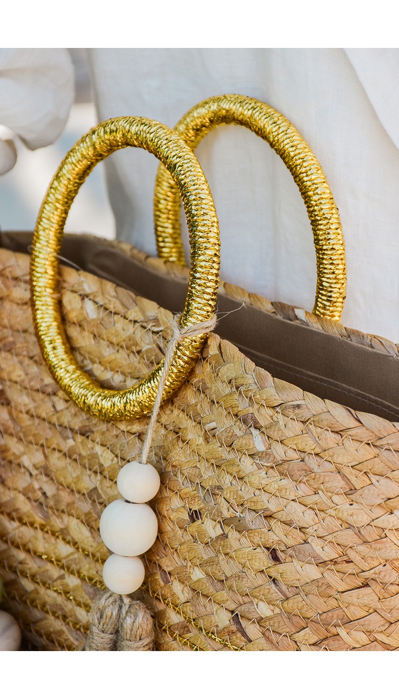 trendy bag DORE NATURE SAC PAILLE