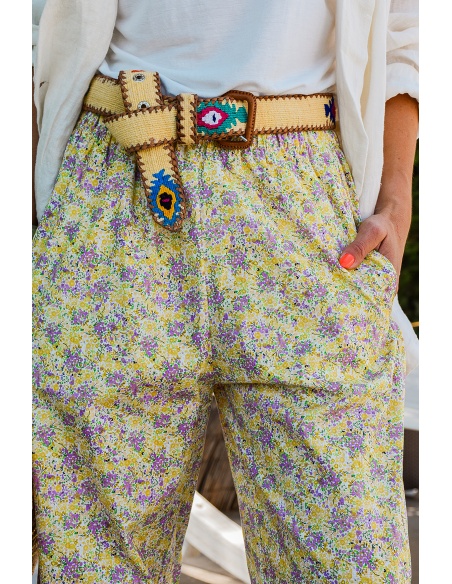 johanna toutoun FLEUS JA/VIO PANTALON FEMME