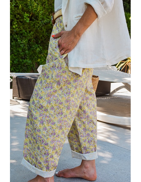 johanna toutoun FLEUS JA/VIO PANTALON FEMME