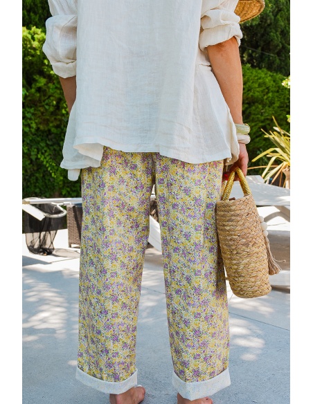 johanna toutoun FLEUS JA/VIO PANTALON FEMME
