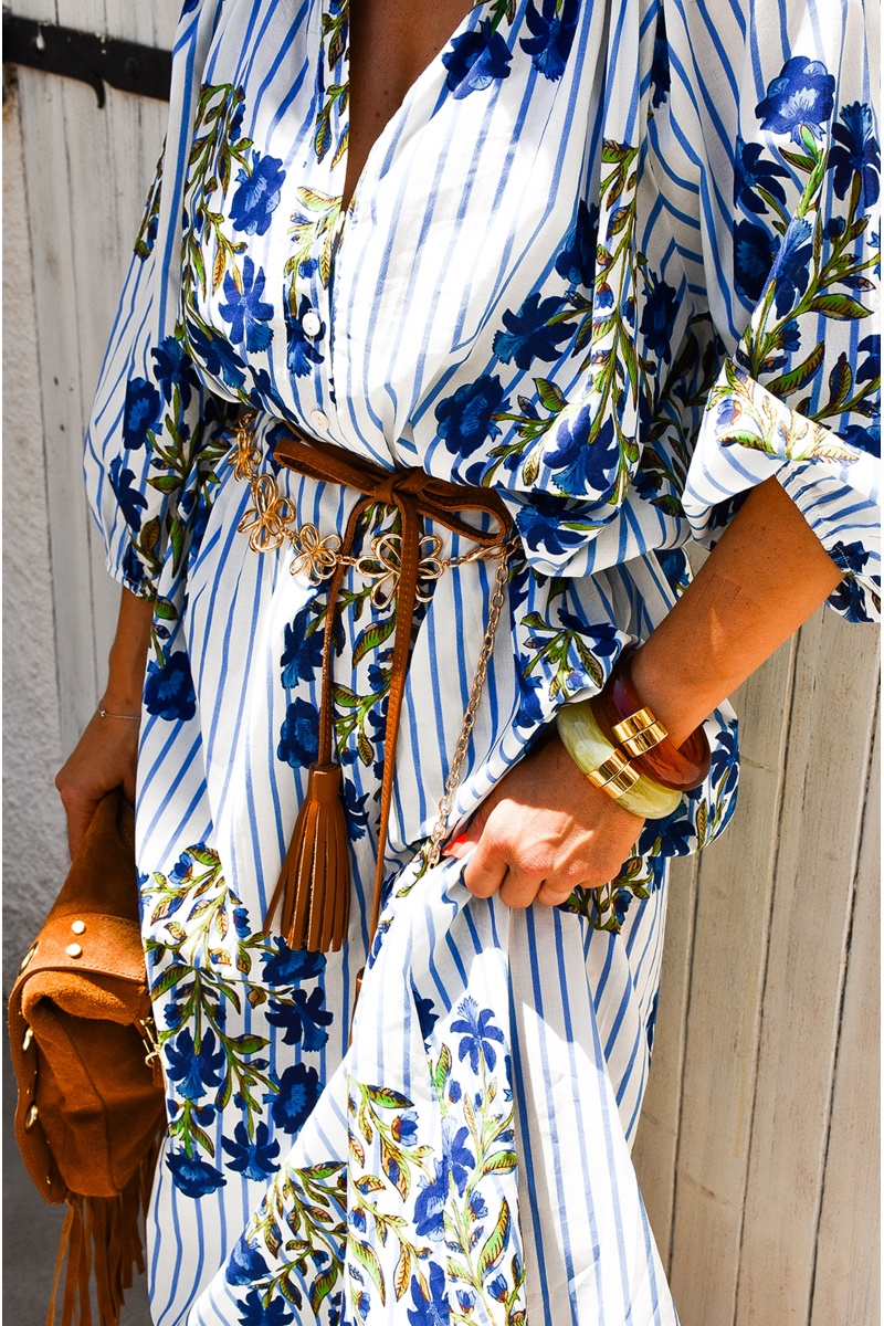 Ceinture Pompon Camel LEA