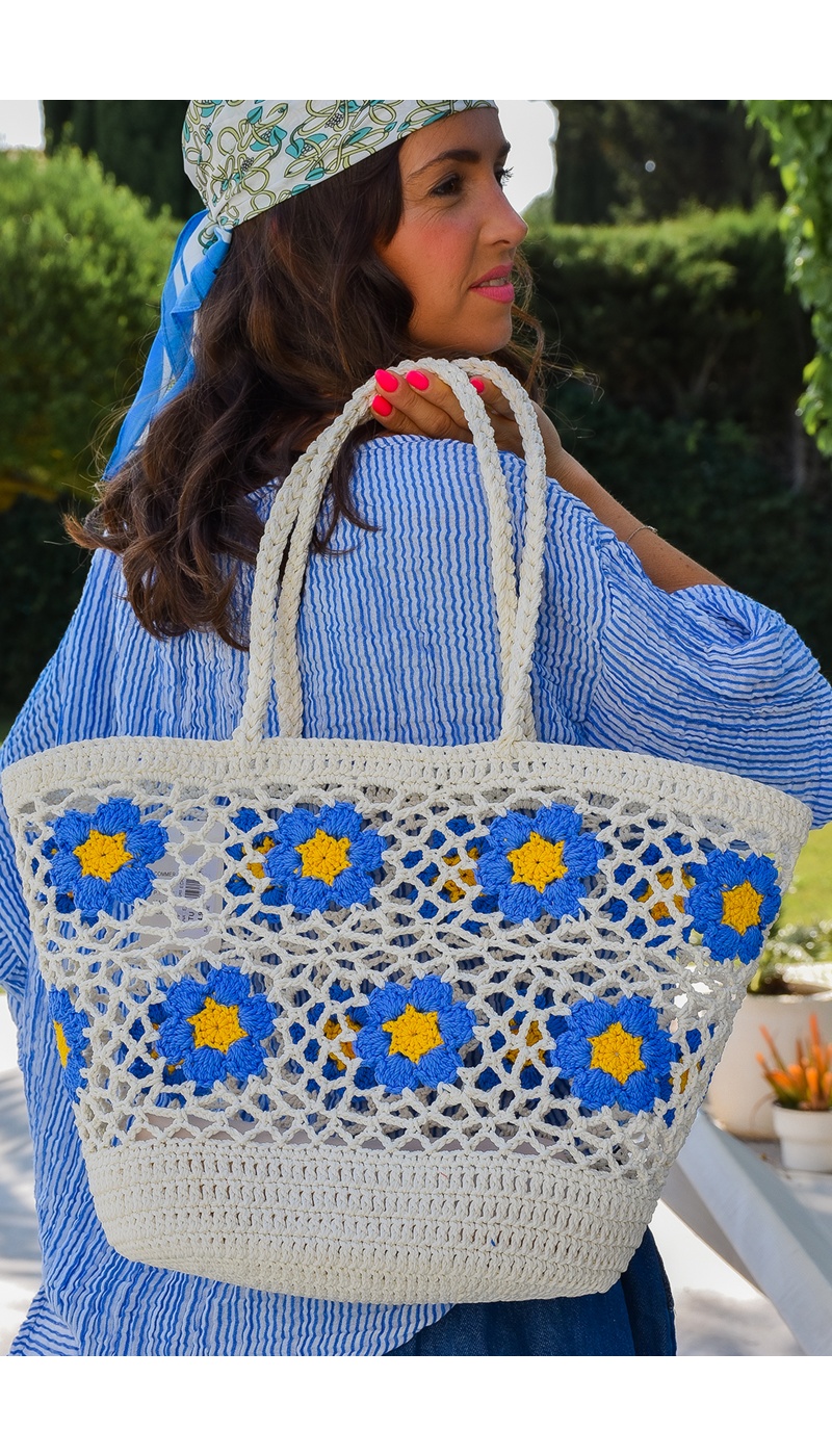 jianna fashion s.l FLEURS ECRBLE SAC FEMME