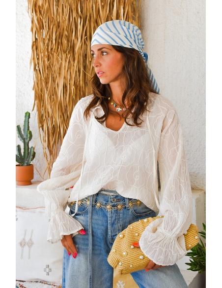 jianna fashion s.l IMPRI CIEL FOULARD