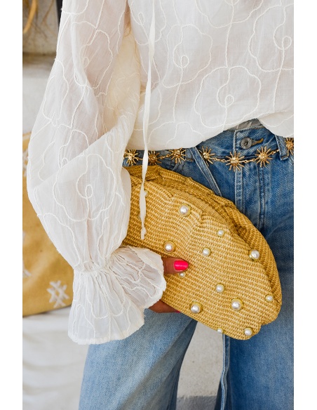 jianna fashion s.l PERLE BEIGE POCHETTE