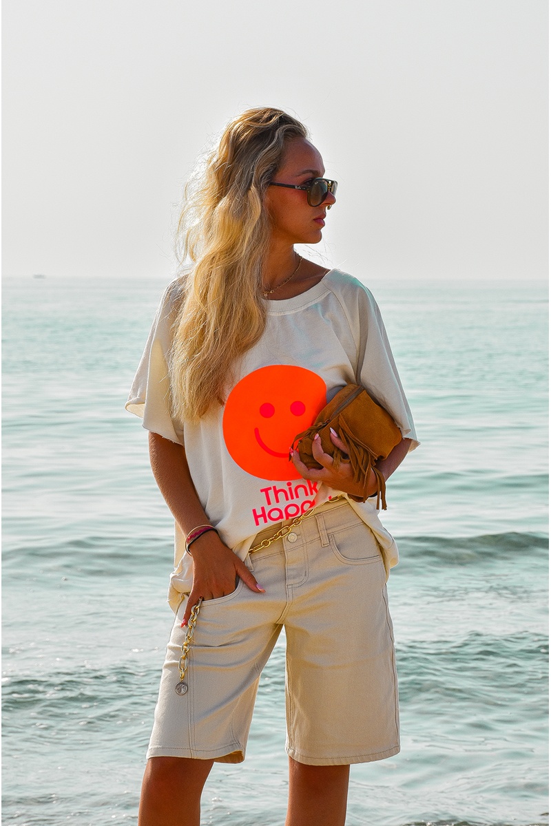 Teeshirt Ecru Banditas PINOCCHI