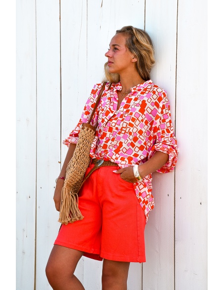 Blouse Rose Banditas MIRABOLA