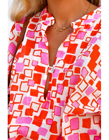 Blouse Rose Banditas MIRABOLA