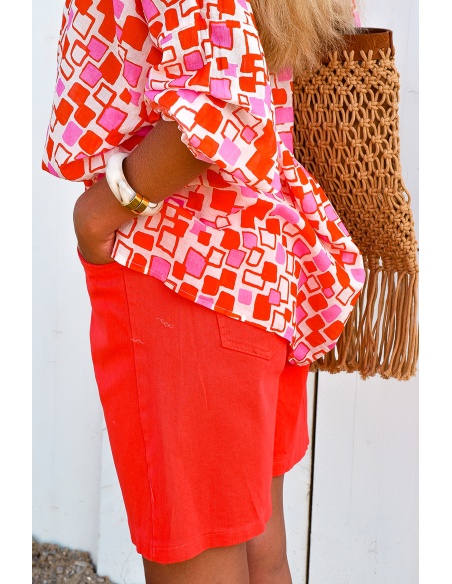 Blouse Rose Banditas MIRABOLA