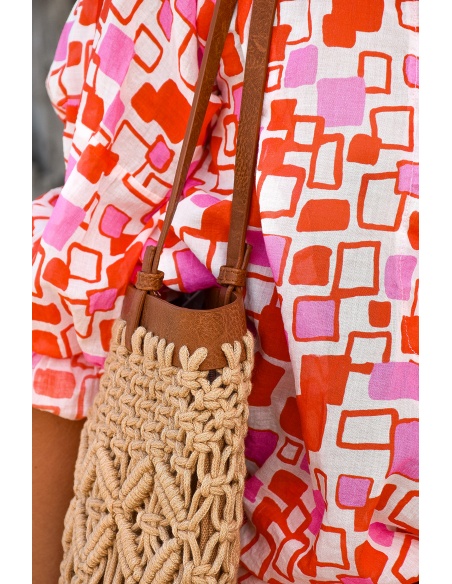 Sac Macramé Beige DEBO